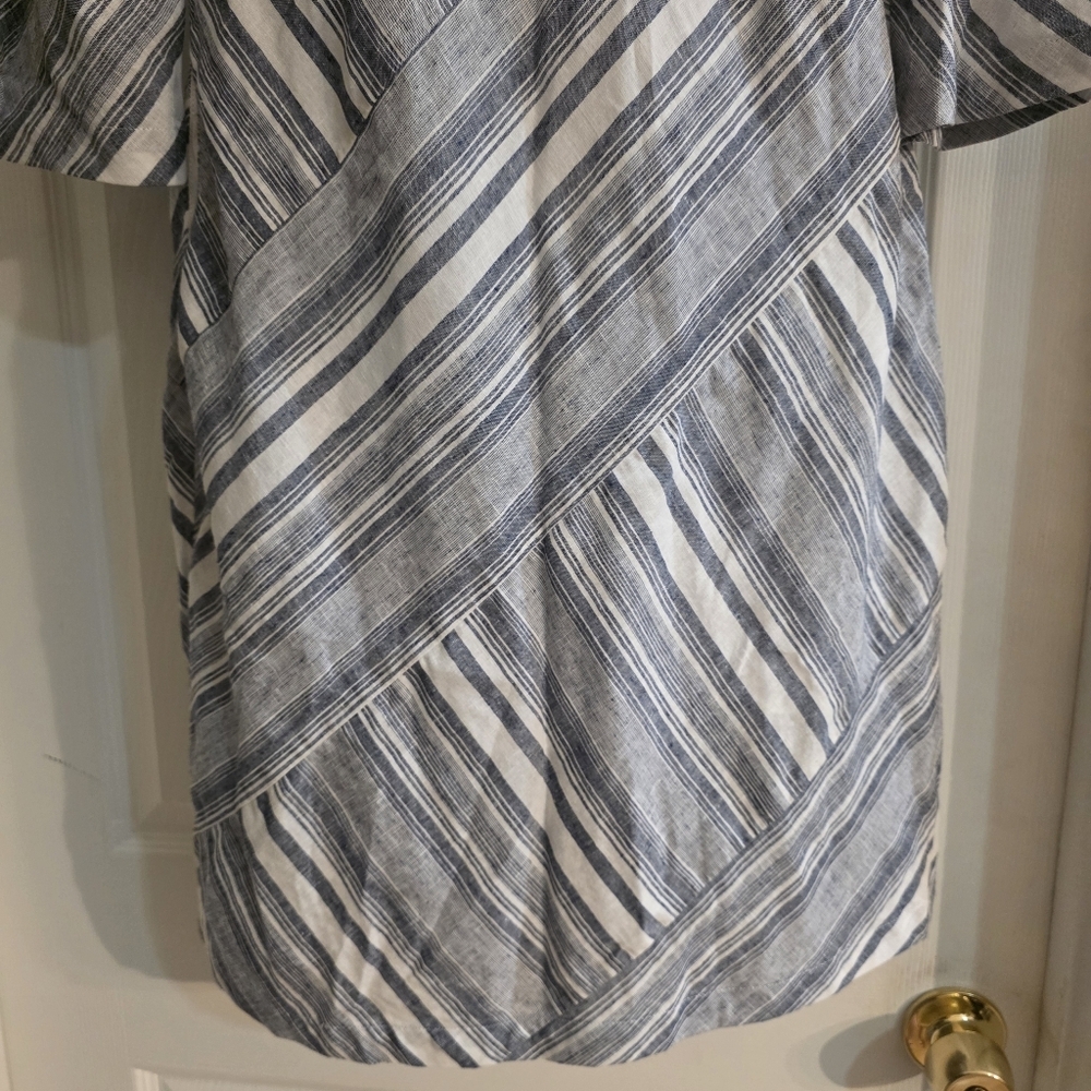 NWT Soft Surroundings Linen Blend Dress- Petite Small - Picture 9 of 14